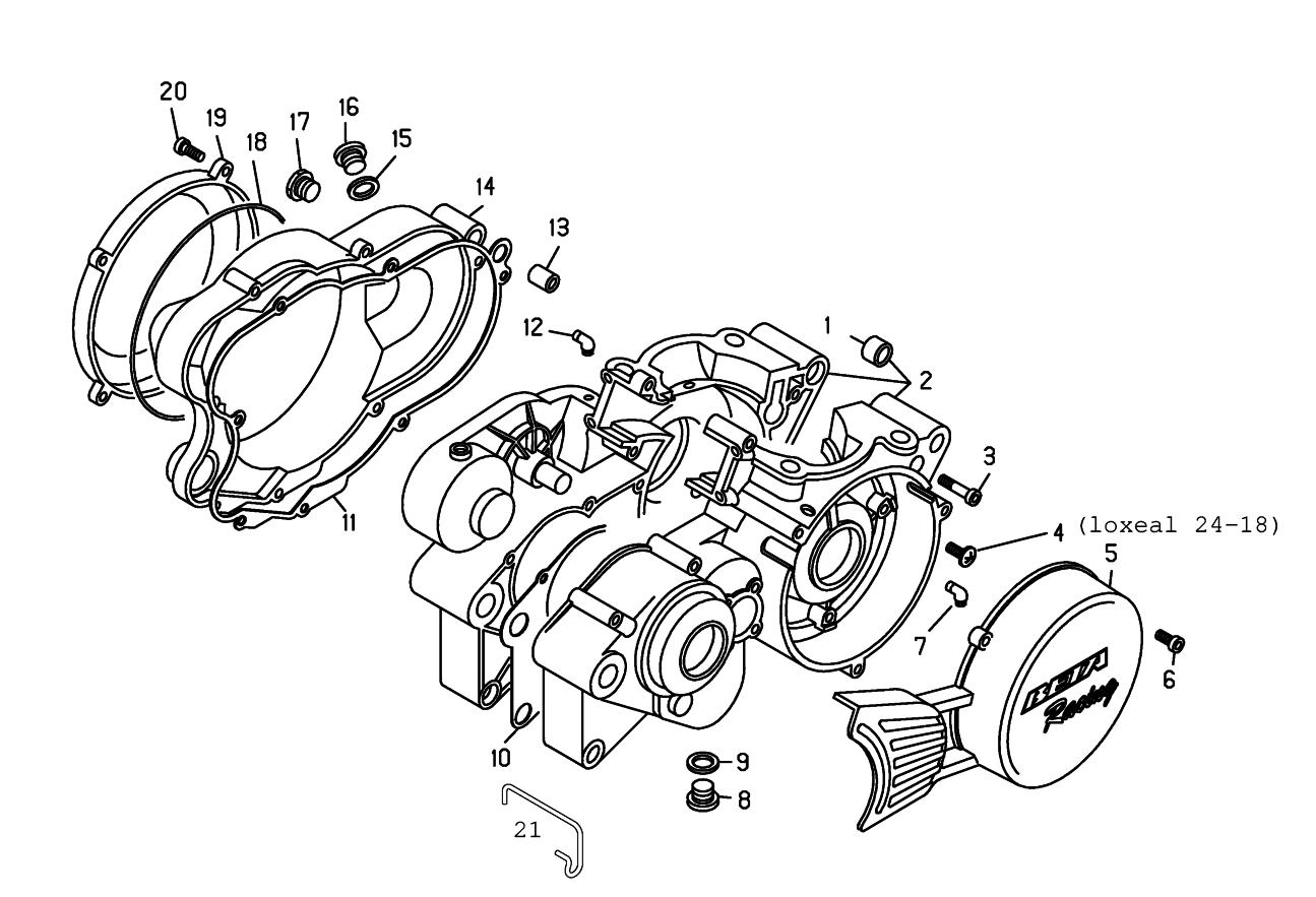 CRANKCASE CARTER