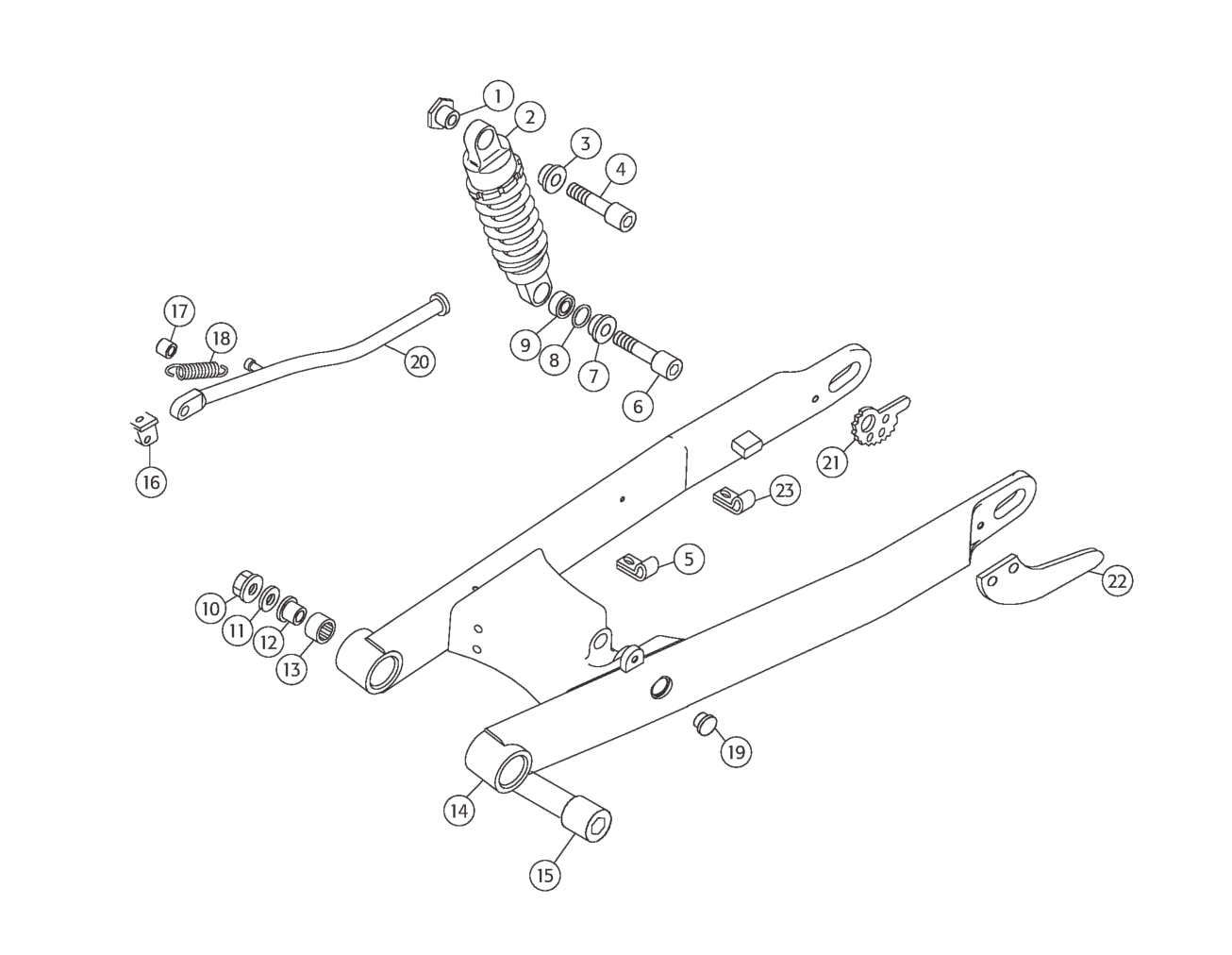 REAR SWING ARM