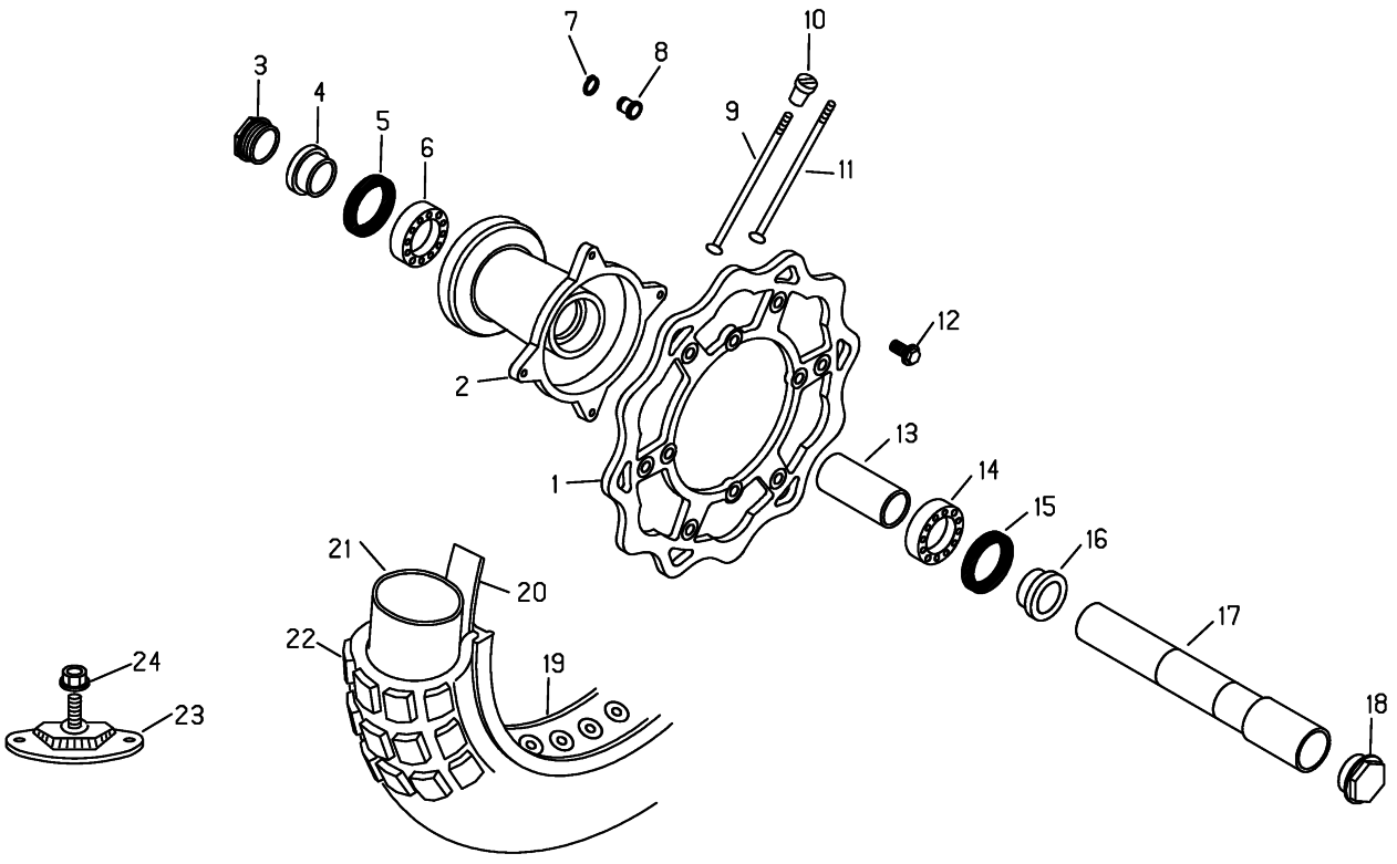 FRONT WHEEL